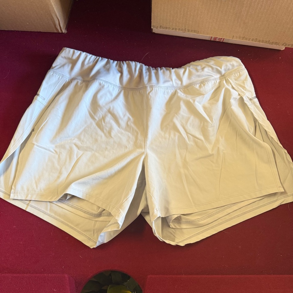 Avia Women's Light Gray Athletic Shorts